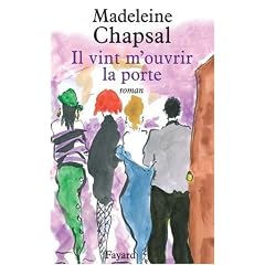 Il vint m'ouvrir la porte