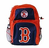 MLB Sports Backpack - Full size Boston Red Sox Backpack (Red / Blue)