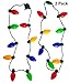 Dondor Light Up Flashing Bulb Necklace, Party Light Up Toy Necklace, By (2 Pack)