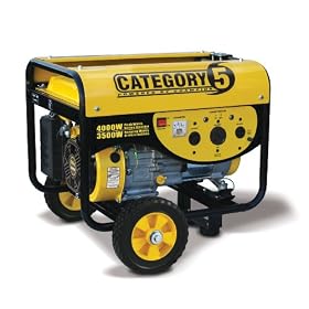 Champion Power Equipment 46517 3,500 Watt 196cc OHV 4-Cycle Gas Powered RV Ready Portable Generator With Wheel Kit (Non-CARB Compliant)