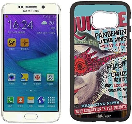 CHPT Phone Case,Harry Potter Series,Quibbler Phone Case,Hard Plastic Phone Case Cover Shell For Samsung Galaxy S6 Edge