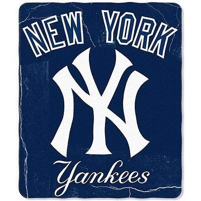 New York Yankees MLB Light Weight Fleece Blanket (Wicked Series) (50
