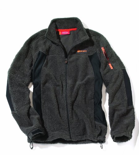 Bear Grylls Men's Basecamp Fleece,Black Pepper/Black,Large