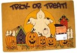 Halloween Ghostly Pumpkin Patch Doormat
