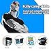Anti-Radiation Binaural Earphones,KUCIPA YOOBOO Universal 3.5mm Noise Cancelling Air Tube Acoustic Patent Stereo Earbuds Headphones with Microphone