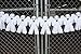 3-Pack 12 Foot Spanning Halloween Themed Tissue Paper Ghost Garland Decoration