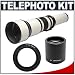 Phoenix 650-1300mm Telephoto Zoom Lens with 2x Teleconverter for Olympus E-300, E-330, E-410, E-420, E-500, E-510 E-520 E-3 & E-1 Digital SLR Cameras