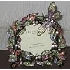 ARGENTO SC SWAROVSKI Crystal Picture Frame 3x3" B