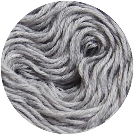 Luxury Silky Soft 100% Merino Wool Knitting Yarn - 4 Ply Sport - 50g - Mid Grey