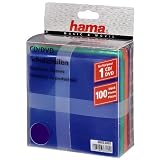 Hama Lot de 100 pochettes CD/DVD (Multicolore)par Hama