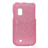 SAMSUNG FASCINATE (GALAXY S) FULL DIAMOND PROTECTOR CASE - PINK