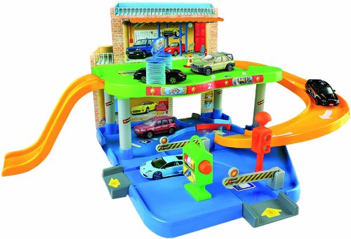 Bburago 15630039 - Auto Service Playset Parkgarage inklusive 1 Fahrzeug, Ma&szlig;stab 1:43 Preisvergleich