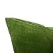 Deconovo Throw Cushion Tufted Home Decorative Hand Made Pillow Case Cushion Cover, 18x18-inch, Green