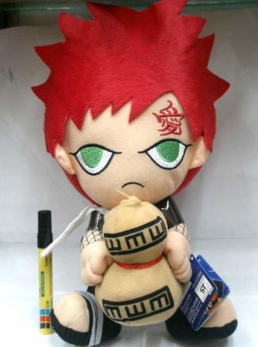 Naruto Gaara 12" Japanese Anime Cartoon Plush Doll Figure Toy Chritmas Brithday Gift