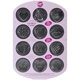 Wilton Valentine 12 Cavity Nonstick Cookie Pan