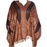 Handmade Women's Cotton Scarf In Jamawar From India (Free Shipping, No Minimum Purchase)