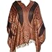 Handmade Women's Cotton Scarf In Jamawar From India (Free Shipping, No Minimum Purchase) Image