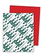 Wausau Paper AstroBright Color Laser/Inkjet Paper, 24 lb, Letter Size (8.5 x 11), Red, 500 Sheets (22551)