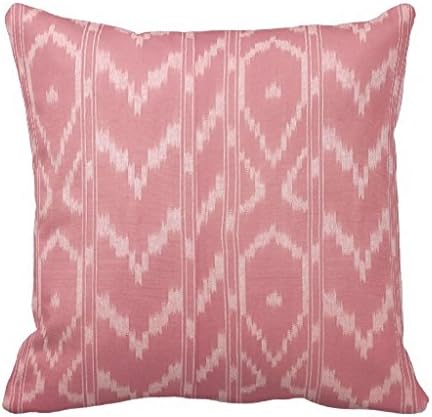 Modern Ikat Tribal Chevron Baby Pink Mauve R7871fcf966a14cccb4349329f60a74ed I5fqz 8byvr Pillow Case