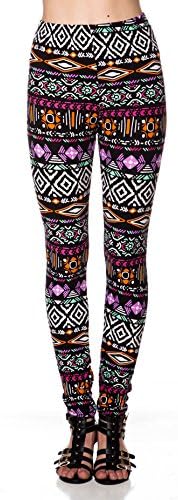 A.S Good Weight One Size Print Long Legging Yoga/Gym Pants (Juniors)