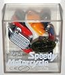 Pull Back Mini Gear from Wind-Up Collections, 1 Rider on a Red Speedy Motorcycle (1 Each)