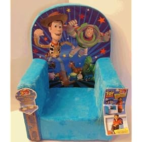 Toy Story Chair and 3-D Glasses