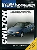 More details of book titled: Hyundai: Coupes/Sedans 1986-93 (Chilton's Total Car Care Repair Manual)