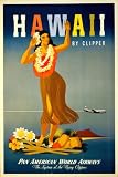 1948 Hawaii by clipper Aviation Poster