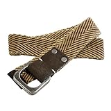 GREEN CROSS （Casual line） スクウエアリングベルト ブラウン