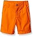 Crazy 8 Boys' Baby Orange Flat-Front Short