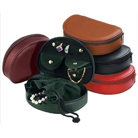 Royce Leather Mini Jewerly Case in Ultra-Bonded Leather 922-8