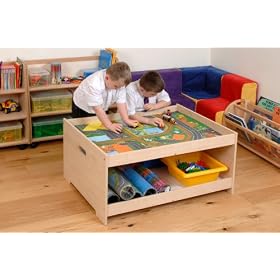 Activity Playtable with 3 Playmats (104 x 80 x 51cm)