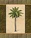 2 East Indies Palm Tree Art Prints Tropical Home Decor 8x10