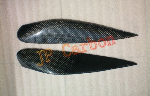 Carbon Fiber Eyebrows Eyelids for 03-05 Mitsubishi Lancer / Ralliart / OZ Editions