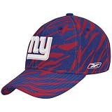 Reebok New York Giants Royal Blue Zebra Flex Hat