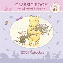 Classic Pooh Official 2009 Calendar -Square Wall