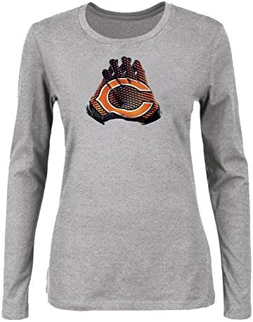 DIY NFL Chicago Bears casual style short-sleeved T-shirts for women