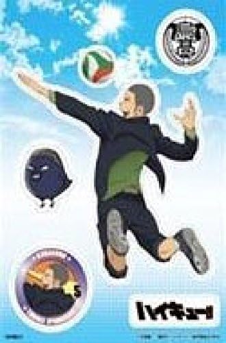 Haikyuu !! Charapeta Sticker Sheet Seal Ryunosuke Tanaka Msize Anime Goods