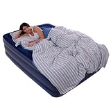Smart Air Beds Comfort Top Flocked Queen Size Air Bed