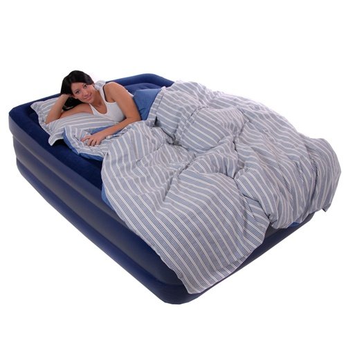 Smart Air Beds Comfort Top Flocked Queen Size Air Bed