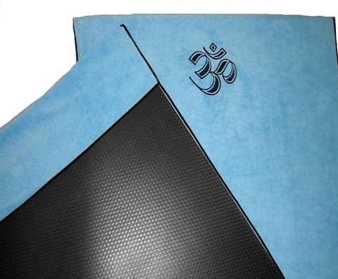 PATENTED Yoga Towel By NamaSTAY - The Only Hot Yoga Towel That Attaches To Your Mat - Never Slip Off Your Mat Again Using The Innovative Sleeves To Grip Your Yoga Mat - 100% Recyclable Microfiber