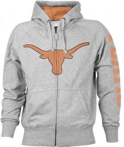 Texas Longhorns Legacy Full Zip Hooded Sweatshirt
