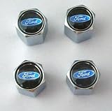 Ford Anti-Theft Tire Valve Stem Caps 4 pcs