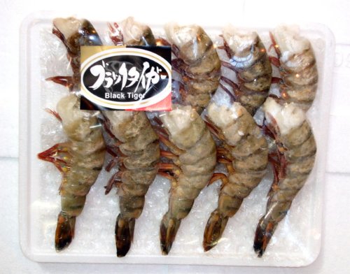 数量限定！ 特大無頭ブラックタイガー (10尾（400g）)
