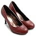 Ollio Women's Shoe Faux Crocodile Skin Stiletto D'Orsay High Heel Multi Color Pump