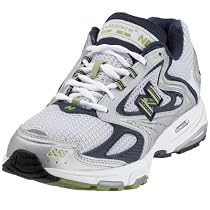 New Balance Men's White/Navy/Green Trainer