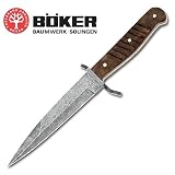 Boker Trench Knife Damascus