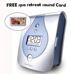 Sound Oasis Natural Sounds Therapy System and Alarm Clock With FREE Spa Retreat Sound Card
