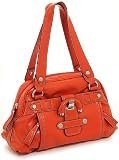 ''Nadine'' Satchel - Yellow, Black or Orange
