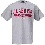 Nike Alabama Crimson Tide Ash Baseball T-shirt